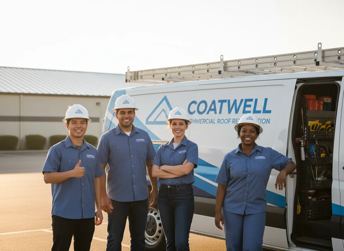 Commercial roof coating company in Manderson, WY